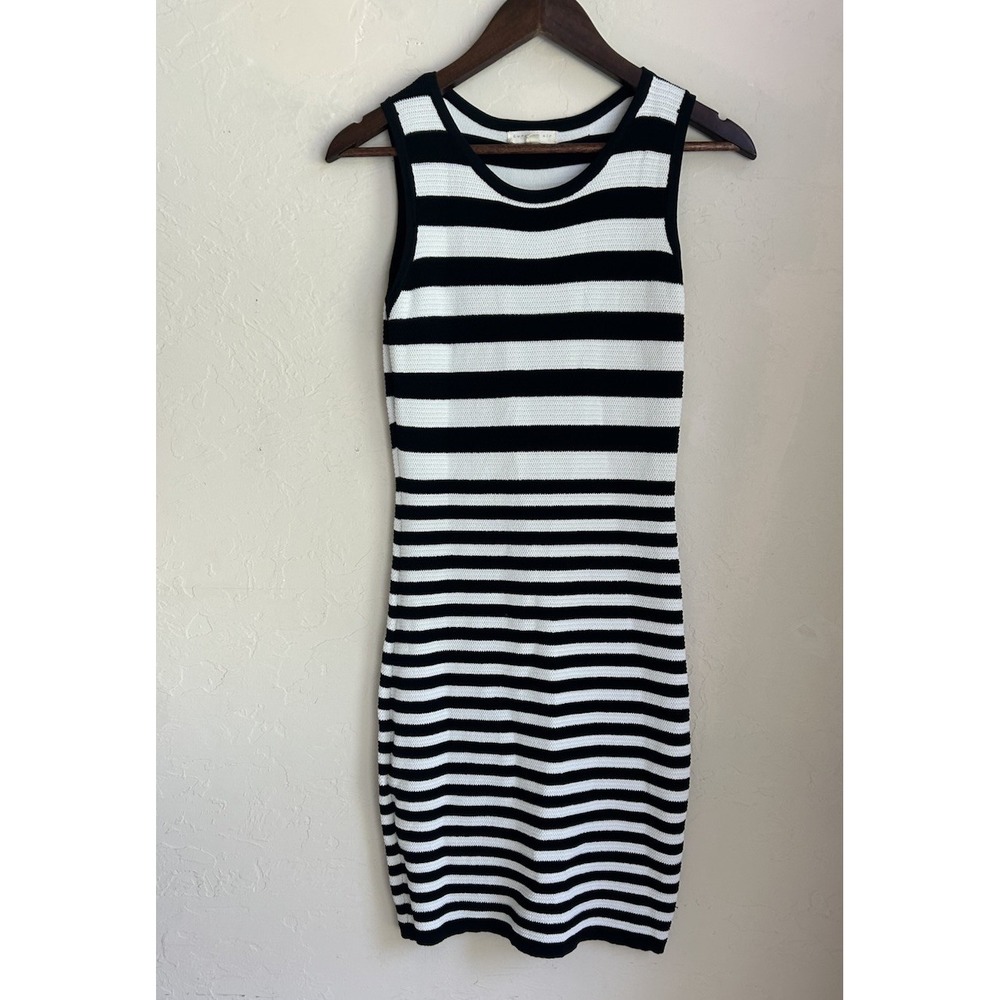 Current Air Striped Knit Dress M‎ Resort Casual Nautical Preppy Classic Coastal